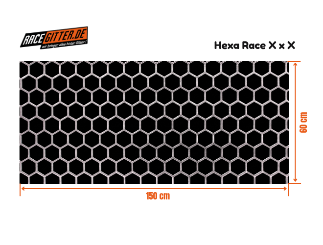 Hexa Race 10x18 Größe 150 x 60 cm