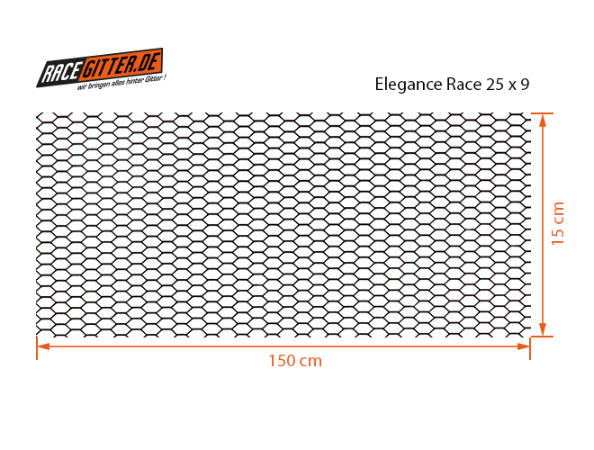 Racegitter | Elegance Race 25x9 - Racegitter.de