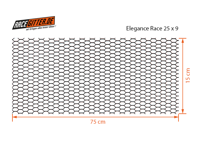 Racegitter | Elegance Race 25x9 - Racegitter.de