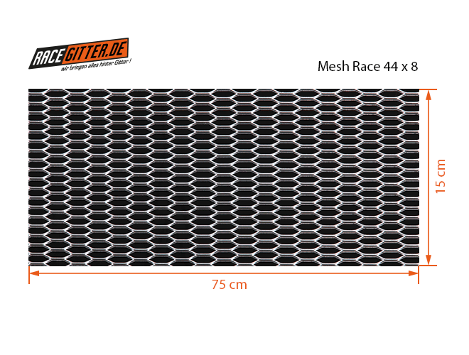 Racegitter | Mesh Race 44x8 - Racegitter.de