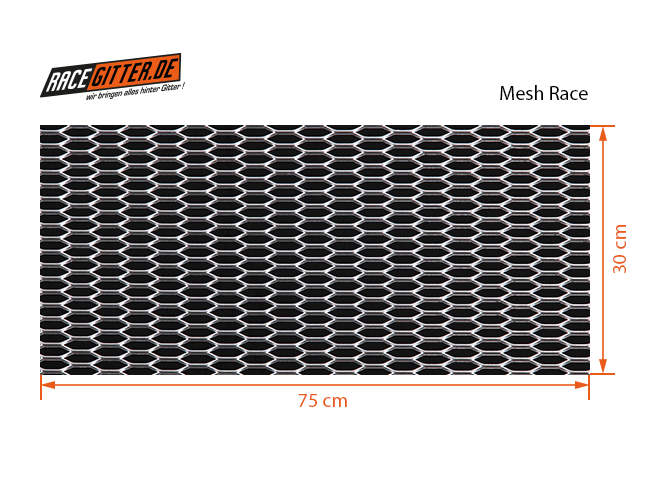 Racegitter | Mesh Race 44x8 - Racegitter.de