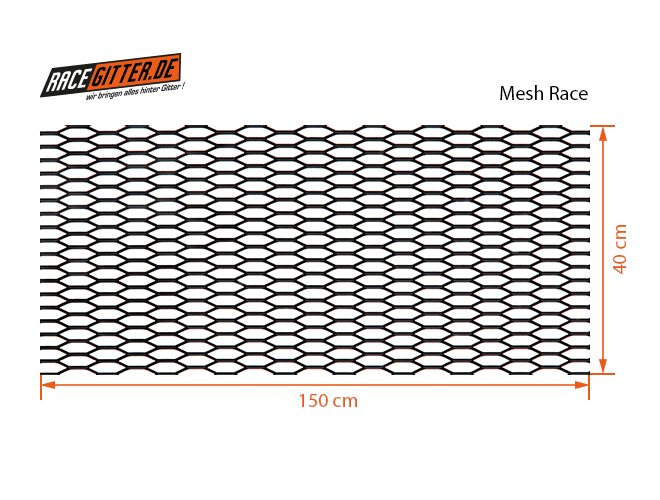 Racegitter | Mesh Race 44x8 - Racegitter.de