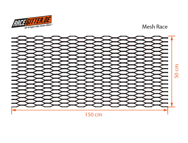 Racegitter | Mesh Race 44x8 - Racegitter.de