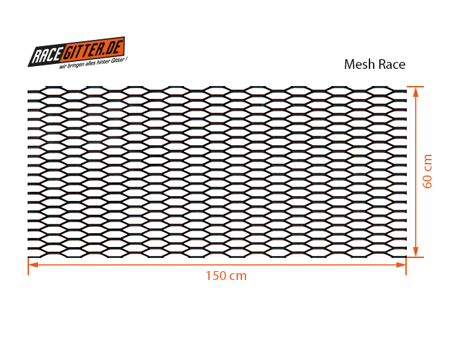 Racegitter | Mesh Race 44x8 - Racegitter.de