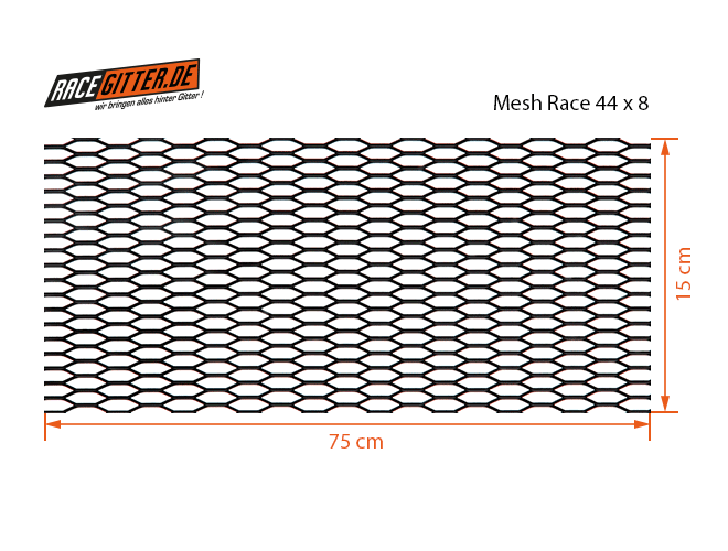 Racegitter | Mesh Race 44x8