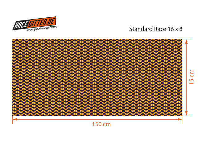 Racegitter - Standard Race 16x8