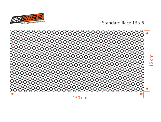 Racegitter - Standard Race 16x8 - Racegitter.de